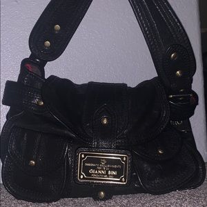 Gianni Bini black leather purse